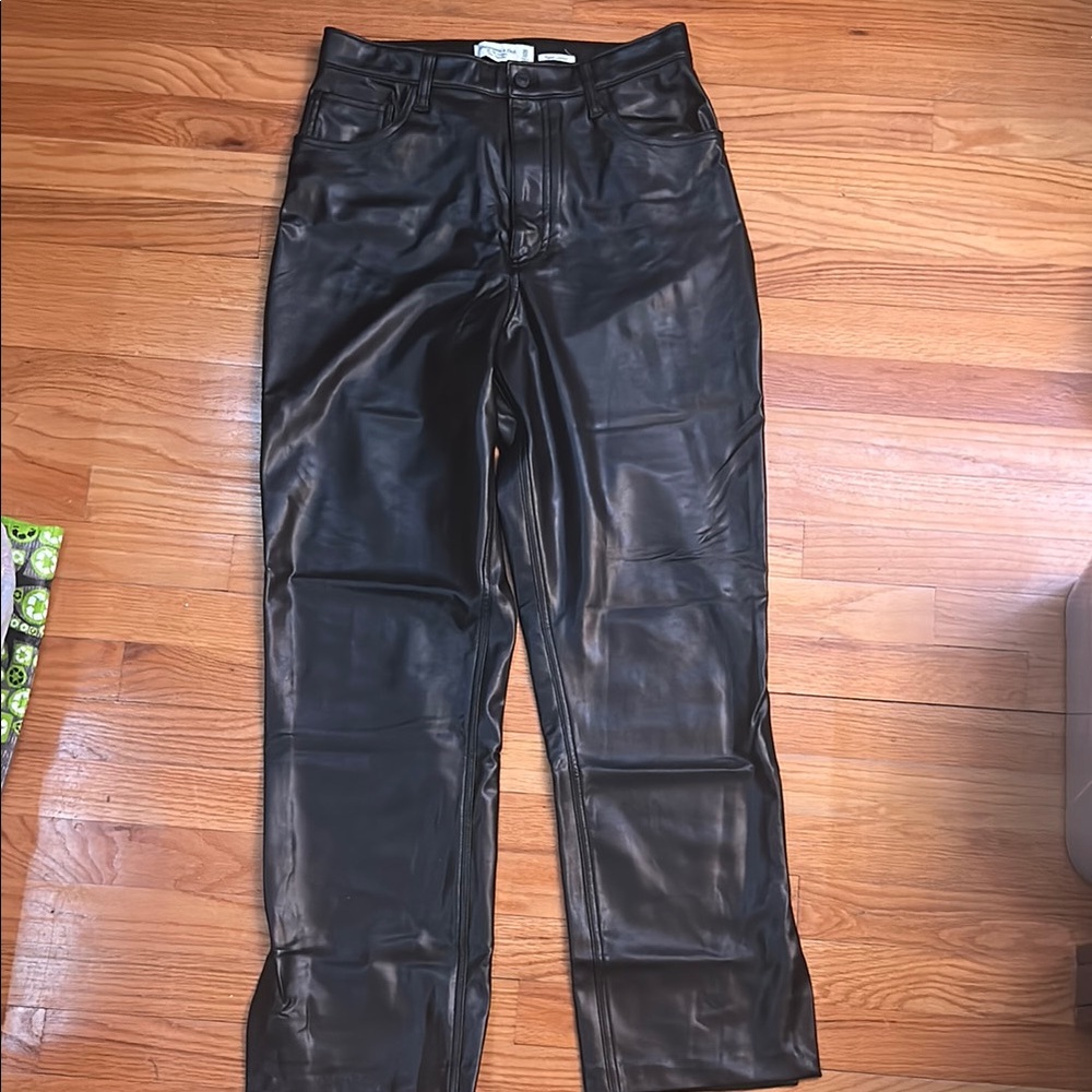 Abercrombie & Fitch Vegan Leather Pants